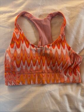 Outdoor Voices Doing Things Thrive Bra Sz Small Orange
